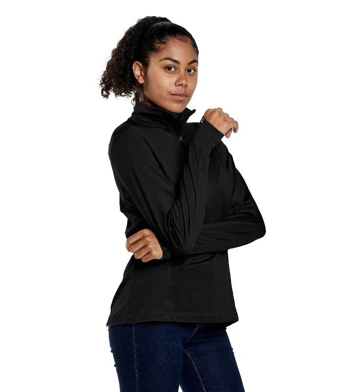 Women's Adapter Quarter Zip Sporty Women's Athleisure 