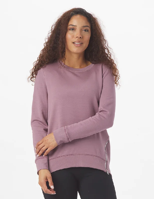 Adore Long Sleeve: Mauve Athletic Women's 