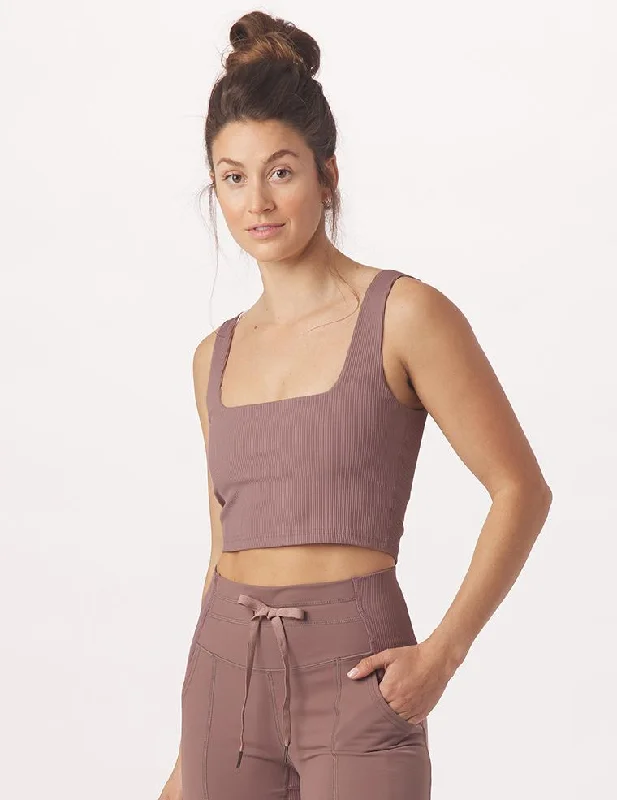 Cutting Edge Bra: Lavender Bark Sporty Women's Tennis