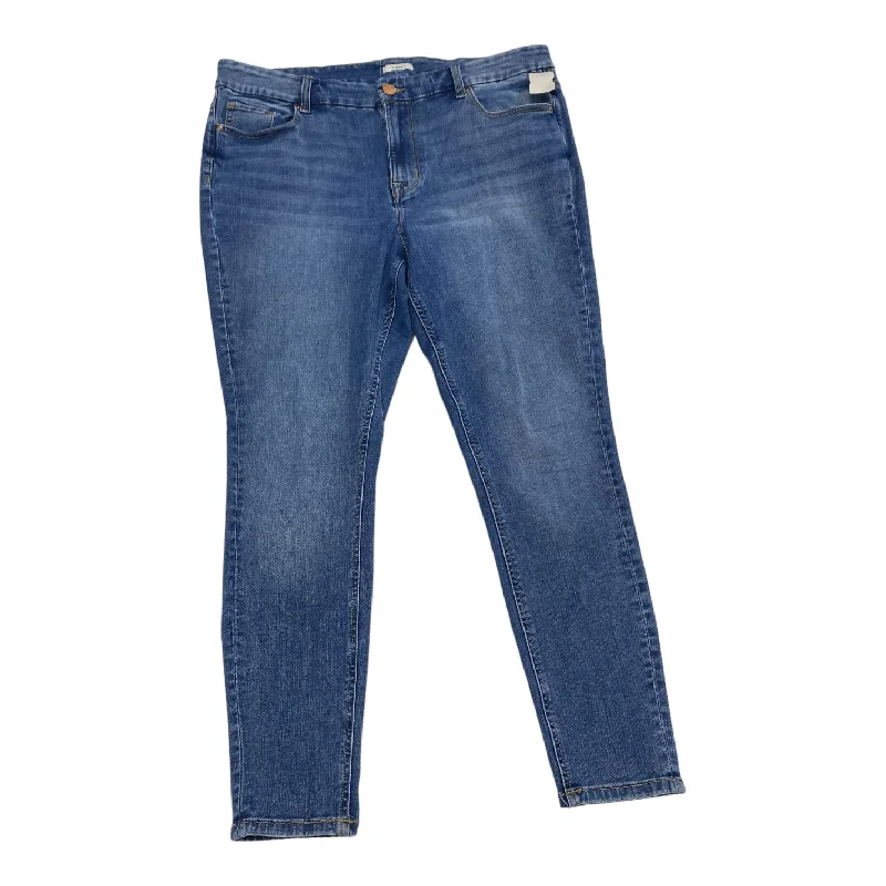 Jeans Skinny By Maurices In Blue Denim, Size: Xl Dynamic Women's Moto
