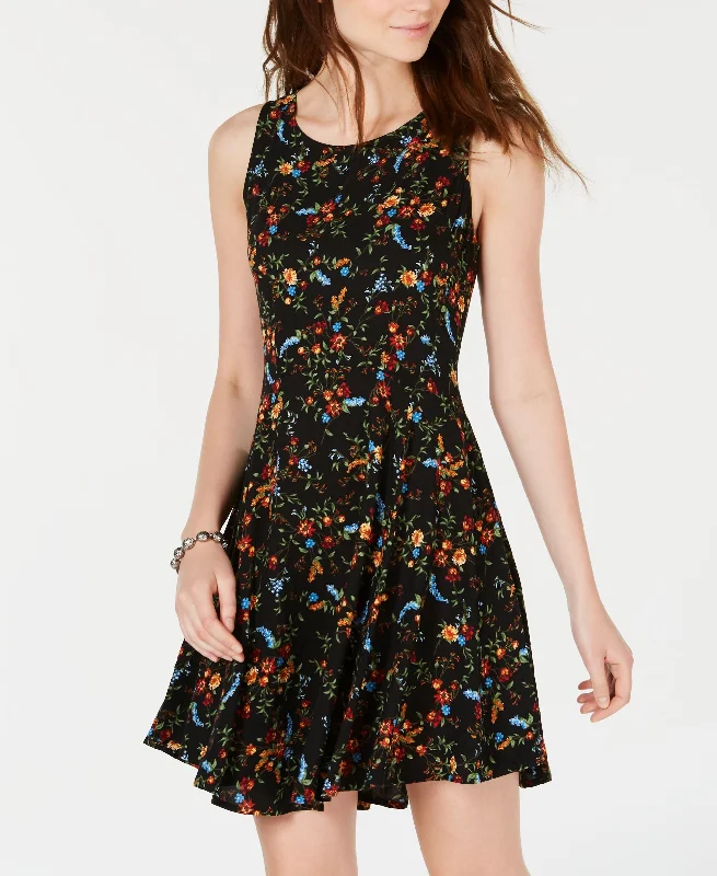 Be Bop Juniors Printed A Line Dress British Gentlewoman Style