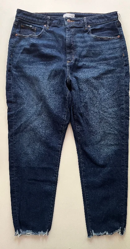 Jeans Skinny By Loft In Denim, Size: 18 Adventure