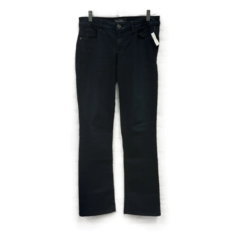 Jeans Boot Cut By Guess In Blue Denim, Size: 10 Cool Women's Distressed