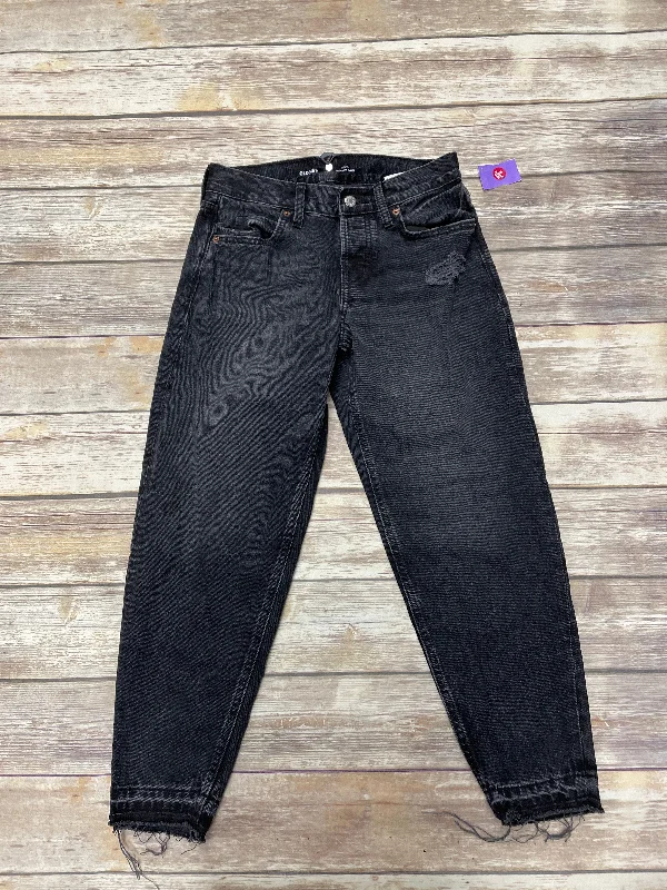 Jeans Skinny By Old Navy In Black Denim, Size: 0 Minimalist Women's Casual