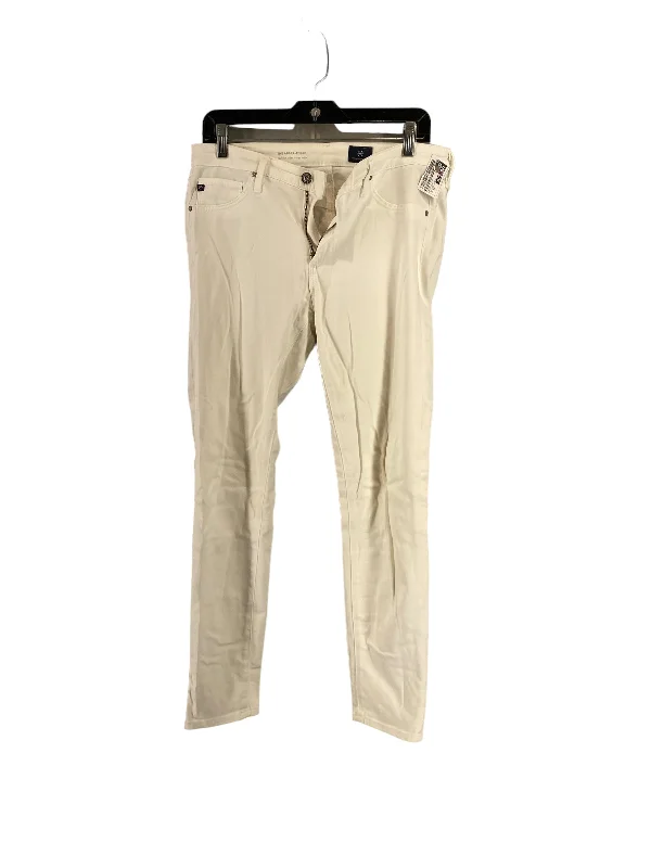 Jeans Skinny By Adriano Goldschmied In White Denim, Size: 29 Scandinavian