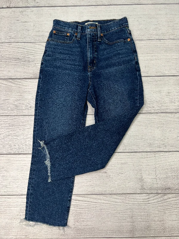 Jeans Designer By Madewell In Blue, Size: 2 Feminine Women's Style 