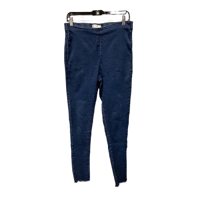 Jeans Skinny By Free People In Blue Denim, Size: 10 Vintage Women's 1970S 